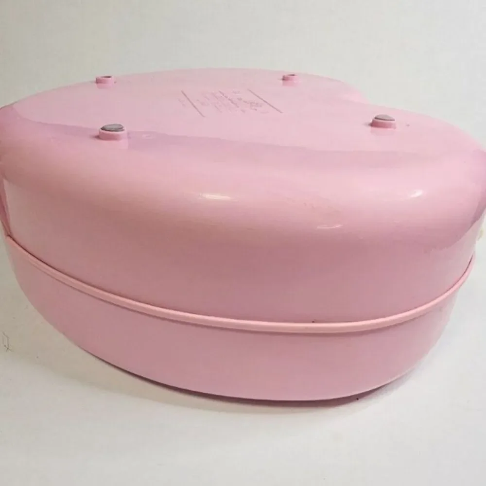 Vintage 1992 Bluebird Lucy Locket Heart House Playset Pink Dollhouse Compact